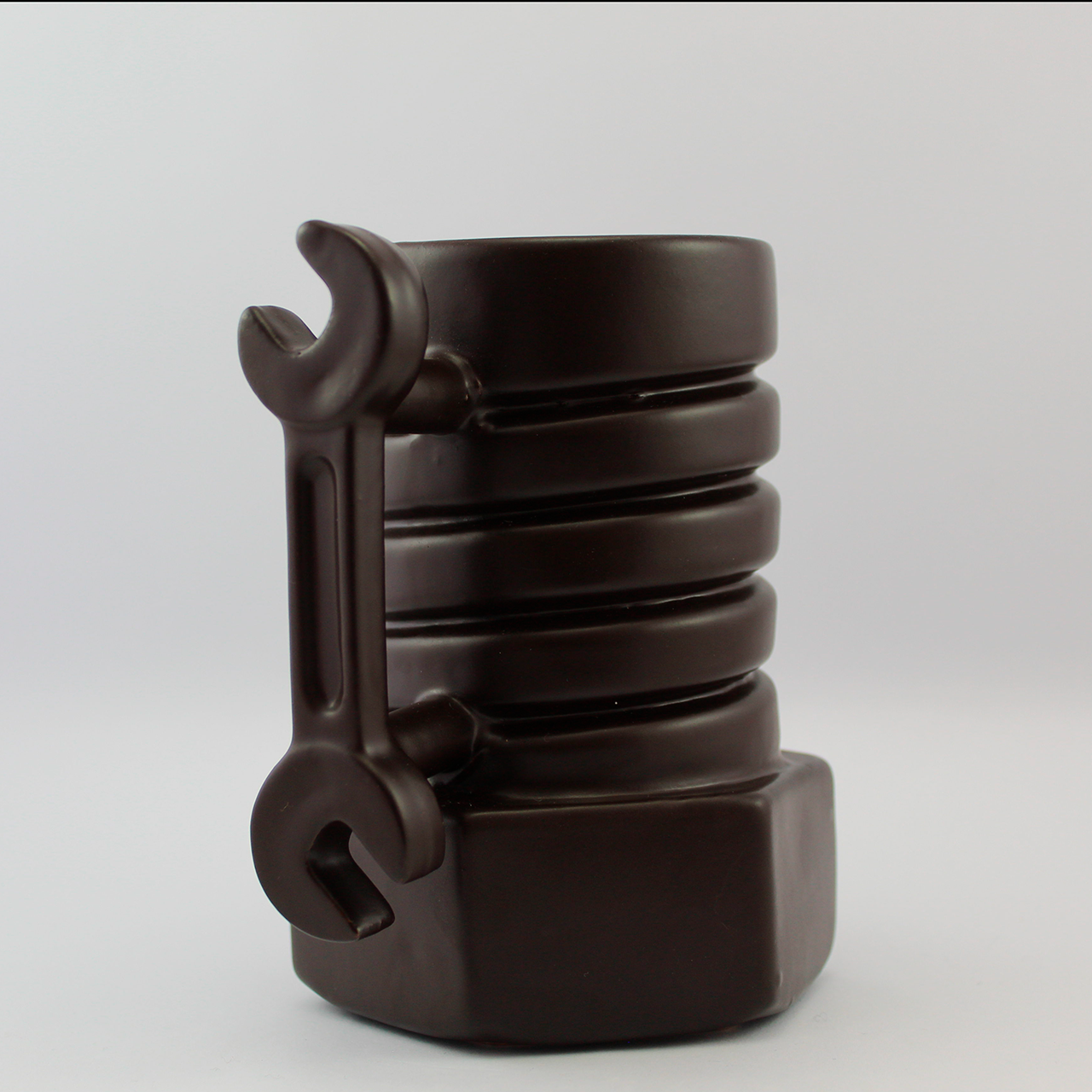 Taza Tornillo Negro