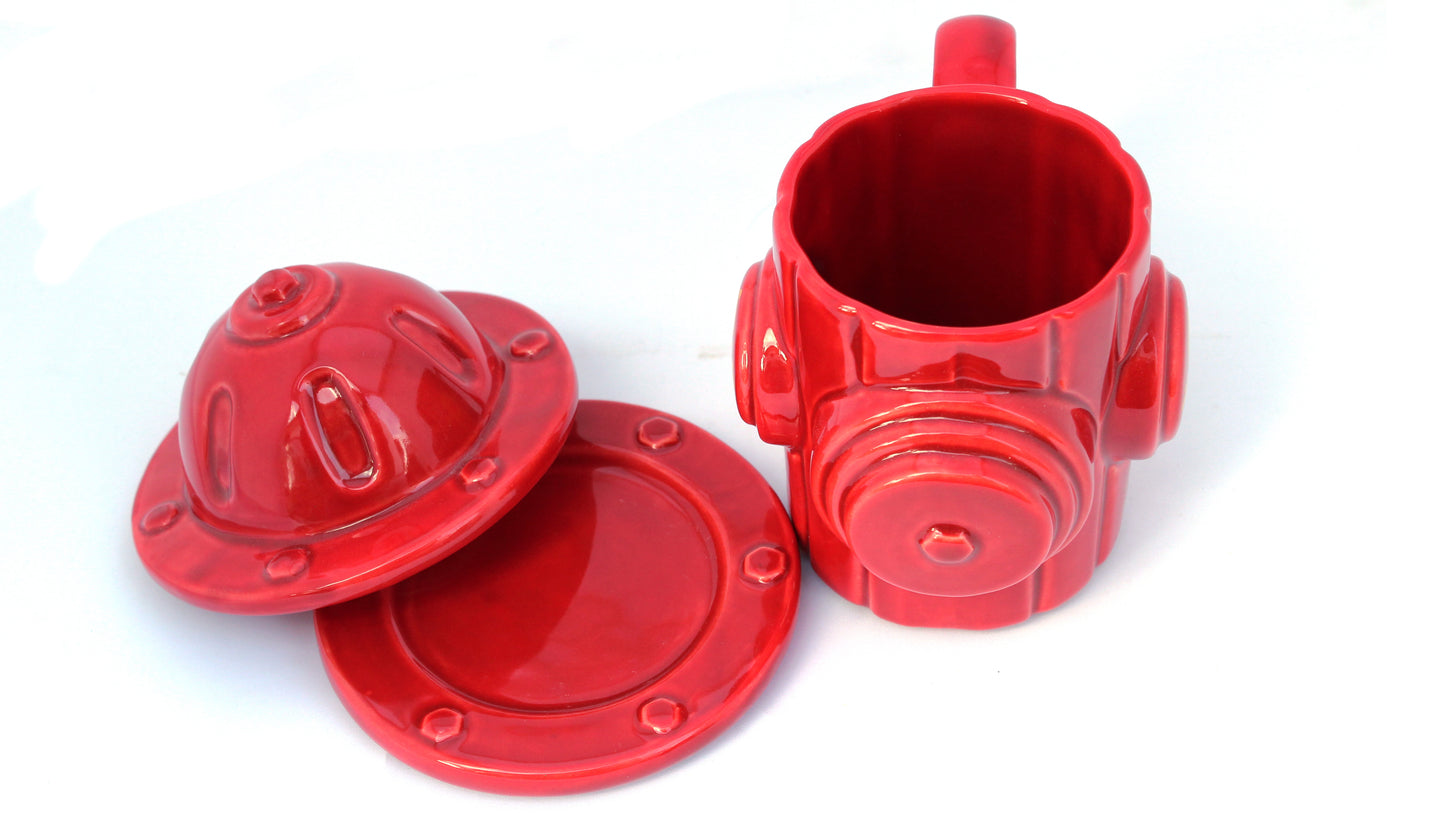 Taza Modelo Hidrante (2 colores disponibles) Cerámica