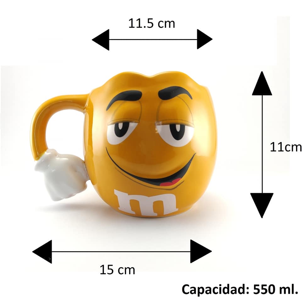 Taza Modelo Luneta 550 ml (3 colores disponibles) Cerámica